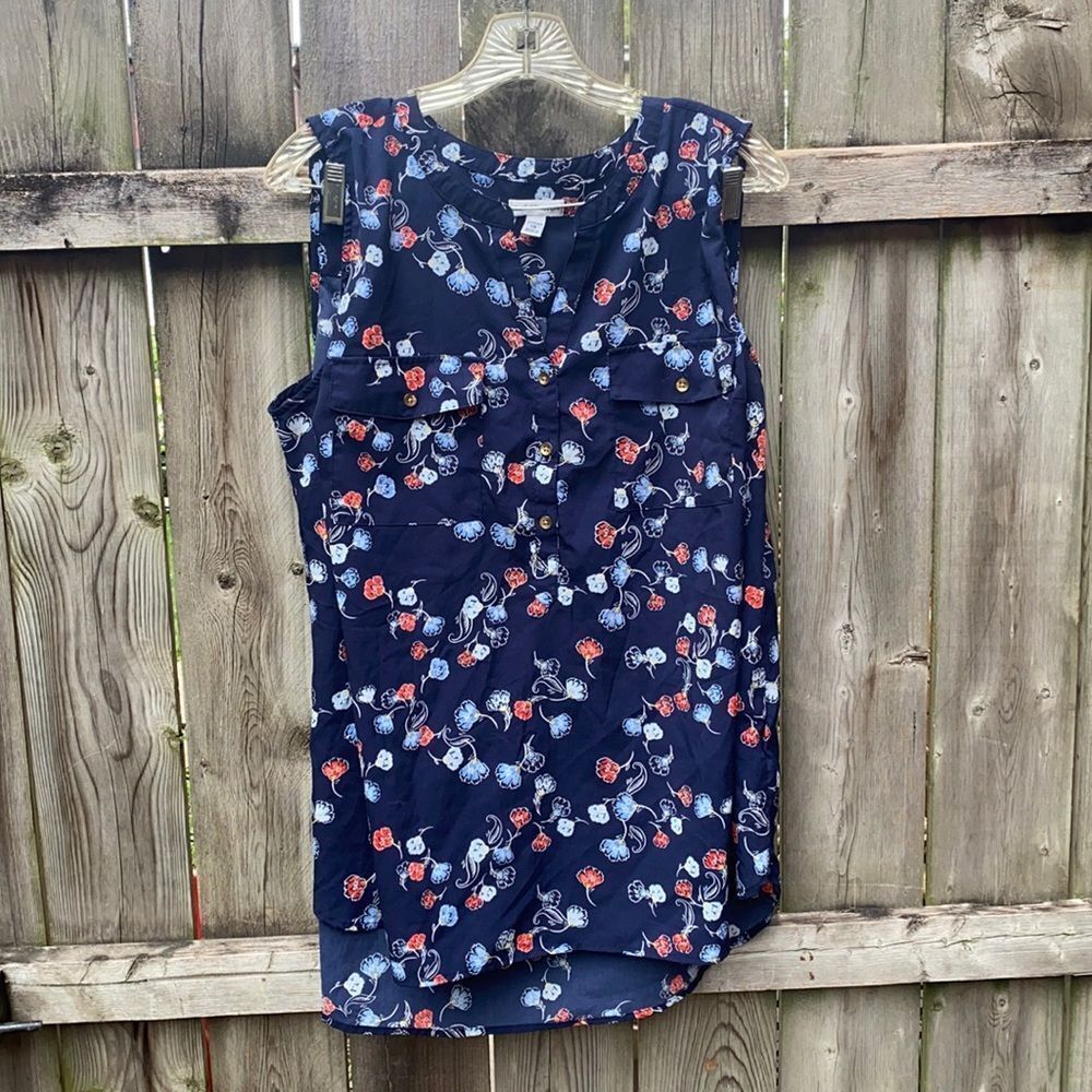 Croft & Barrow floral top sz. 1X